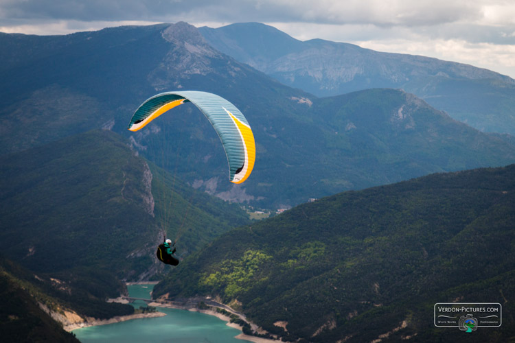 photo parapente verdon